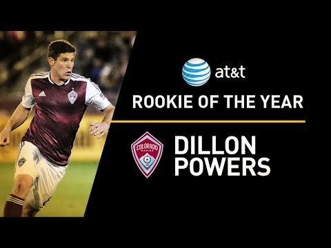 Colorado Rapids Dillon Powers | MLS AT&T Rookie of the Year