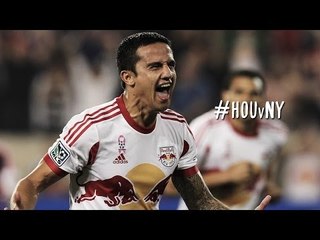 GOAL: Cahill blasts home a trademark header | Houston Dynamo vs. New York Red Bulls