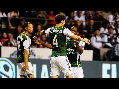 GOAL: Will Johnson sends free kick flying past Melia | Chivas USA vs. Portland Timbers