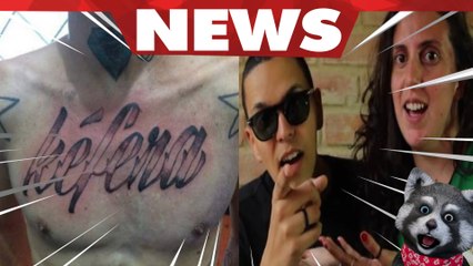Namoro aberto de Jout Jout gera polêmica+Fã tatua Kefera no peito+Youtubers tem placas roubadas