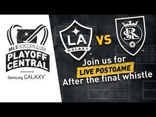 LA Galaxy vs. Real Salt Lake Live Postgame Show | Playoff Central