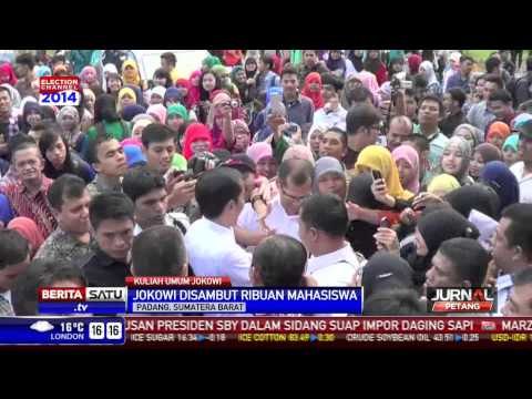 Jokowi Berikan Kuliah Umum di Unand