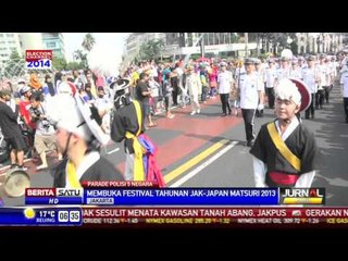 Polisi 5 Negara Beraksi di Festival Jak-Japan Matsuri