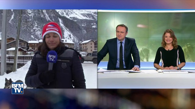 BFMTV a essayé un traineau de la Grande Odyssée Savoie Mont Blanc