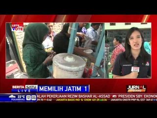 LIVE -- Khofifah Pantau Jalannya Pencoblosan di Sejumlah TPS
