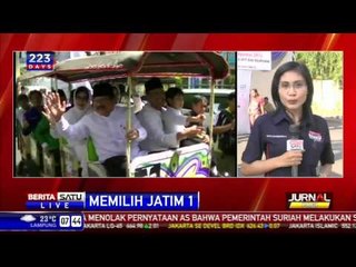 LIVE -- Suasana Pilkada Jatim di TPS Pasangan Soekarwo-Gus Ipul