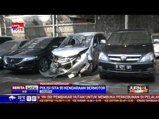 Polisi Sita 55 Kendaraan Hasil Curian