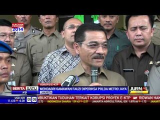 Gara-Gara Nazaruddin, Mendagri Gamawan Fauzi Diperiksa Polisi