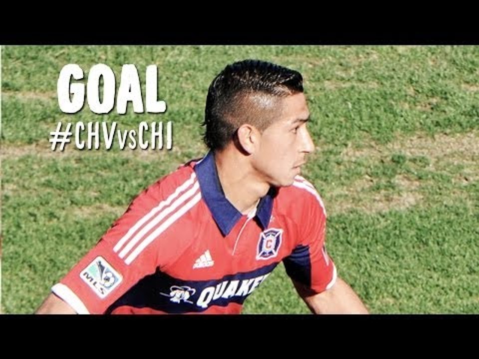 GOAL: Benji Joya scores on his first MLS touch | Chivas USA vs Chicago Fire