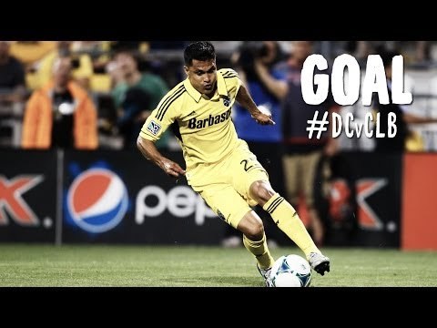 GOAL: Arrieta first touch finish opens Crew season | D.C. United vs Columbus Crew