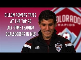 Dillon Powers takes the MLS leading goalscorer quiz | MLS Trivia