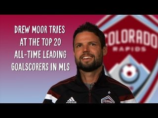 Drew Moor takes the MLS leading goalscorer quiz