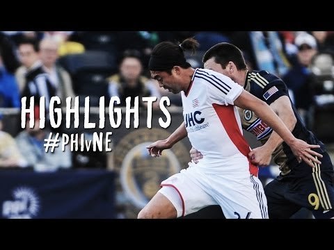 HIGHLIGHTS: Philadelphia Union vs New England Revolution | March 15, 2014