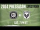 Chicago Fire vs D.C. United | 2014 MLS Preseason