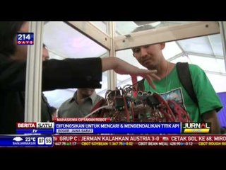 Mahasiswa IPB Ciptakan Robot Berotak