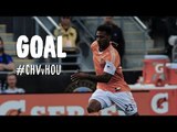 GOAL: Giles Barnes rifles a shot in from just outside the box | Chivas USA v Houston Dynamo