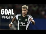 GOAL: Gastón Fernández fires in the equalizer | Houston Dynamo vs Portland Timbers