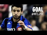 GOAL: Felipe Martins brilliantly answers a rebound | Montreal Impact vs Philadelphia Union