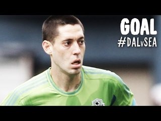 GOAL: Clint Dempsey spectacular free kick | FC Dallas vs. Seattle Sounders