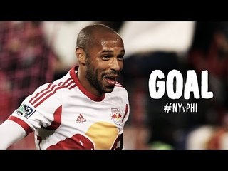 GOAL: Thierry Henry one-times a cross into the back of the net | NY Red Bulls vs. Philadelphia Union