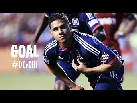 GOAL: Quincy Amarikwa smashes one past Bill Hamid | D.C. United vs. Chicago Fire