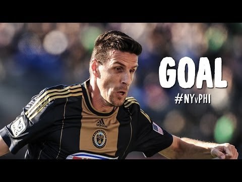 PK GOAL: Sebastien Le Toux converts a penalty after a handball | NY Red Bulls vs Philadelphia Union