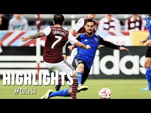 HIGHLIGHTS: Colorado Rapids vs. San Jose Earthquakes | April 19, 2014