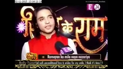 Ашиш Шарма и Мадиракши Мандл- эксклюзивное интервью о сериале "Сита и Рама" (29.10.2015)