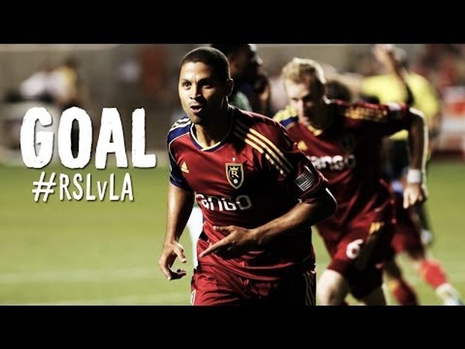 GOAL: Saborio smooth finish puts RSL on the board | Real Salt Lake vs LA Galaxy