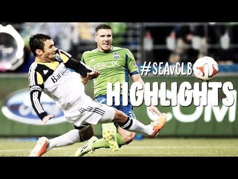 HIGHLIGHTS: Seattle Sounders vs Columbus Crew | March 29, 2014