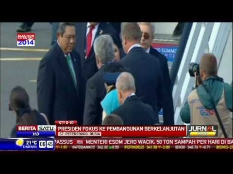 Presiden SBY Hadiri KTT G-20 di Rusia