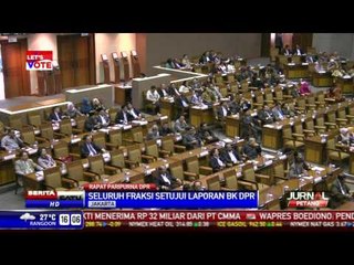 Rapat Paripurna Dihadiri Setengah Anggota DPR