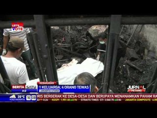 4 Anggota Keluarga Tewas Terpanggang