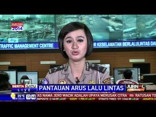 LIVE -- Pantauan NTMC Polri di Sejumlah Kota di Indonesia