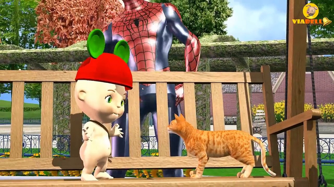 Captain America Vs Mega Dinosaurs & Gorilla | Funny Animation Videos For Kids | Nursery Rhymes