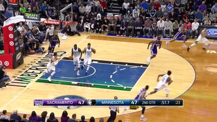 Zach LaVine Drops a CAREER HIGH 40 Points vs the Kings _ 12.23.16-ixnHp19EtJI