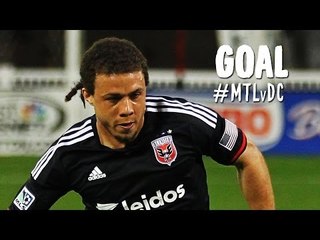 GOAL: Nick DeLeon flicks it in off a huge cross | Montreal Impact vs. D.C. United