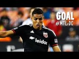 PK GOAL: Luis Silva converts it and earns a first-half hat trick | Montreal Impact vs. D.C. United