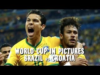 World Cup in Pictures: Brazil topples Croatia in opening game