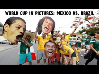 World Cup in Pictures: Mexico and Brazil End Up Level
