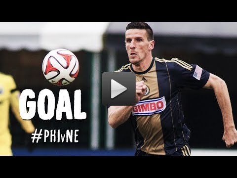 PK GOAL: Sebastien Le Toux buries the penalty kick | Philadelphia Union vs. New England Revolution