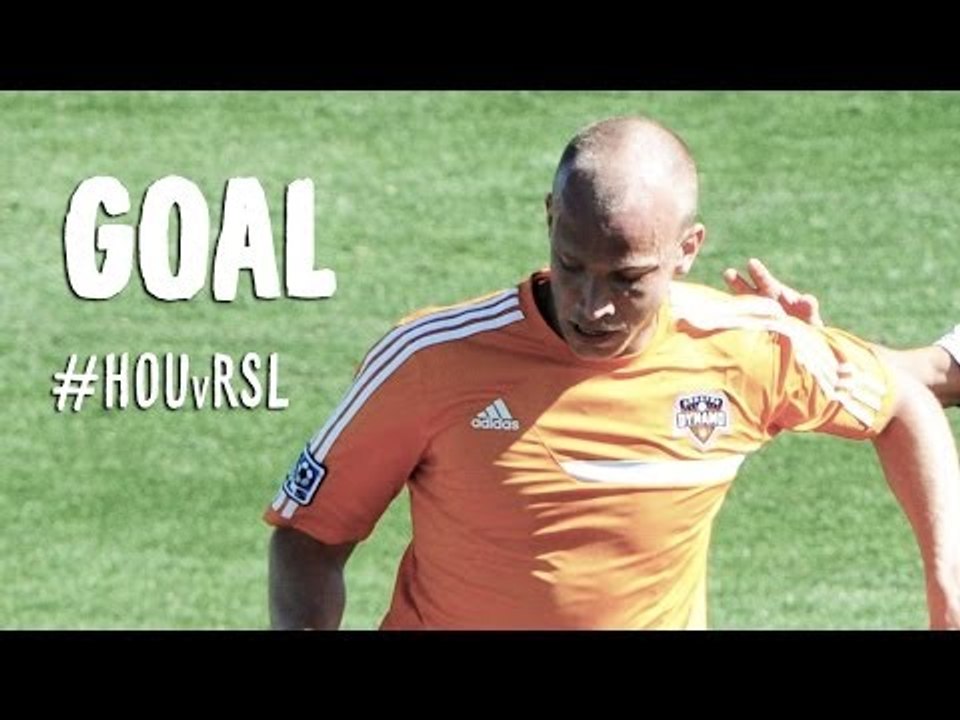 GOAL: Mark Sherrod sends a low driving shot past Rimando | Houston Dynamo vs Real Salt Lake