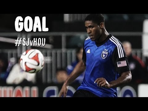 PK GOAL: Khari Stephenson gets the brace from the spot | San Jose Earthquakes vs Houston Dynamo