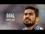 GOAL: Nagamura's deflected shot skips past a helpless Perkins | Montreal Impact vs Sporting KC