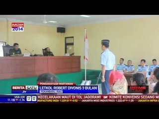 Terdakwa Penganiaya Wartawan Divonis 3 Bulan Penjara