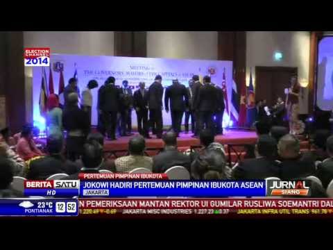 Jokowi Bertemu Para Pimpinan Ibukota Negara-Negara ASEAN