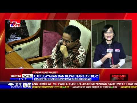 LIVE - Uji Kelayakan dan Kepatutan Calon Hakim Agung