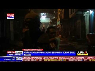 Botol dan Batu Melayang dalam Tawuran di Johar Baru