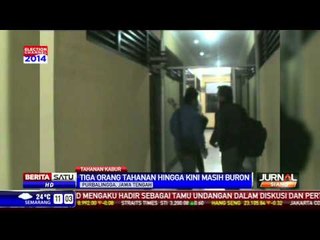 Lima Tahanan  Polres Purbalingga Kabur, Tiga Buron