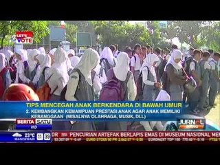 Скачать видео: Tips Mencegah Anak di Bawah Umur Membawa Kendaraan